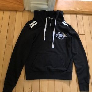 VS Pink black sweatshirt